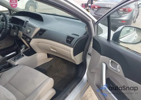 2012 Honda Civic Ex z USA, uszkodzony, nr VIN 2HGFG3B81CH562887